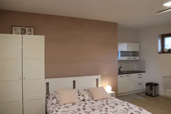 Apartmán Valet New — moderní obývací pokoj